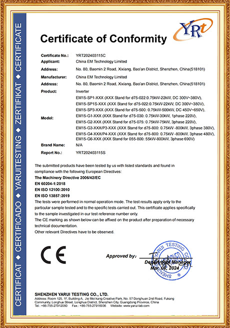 Certificate Of Honor